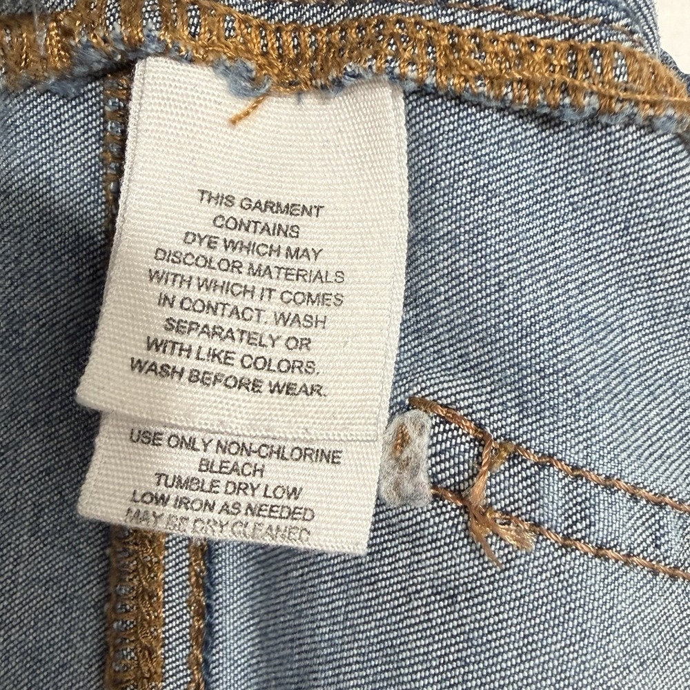 Free People Flare Jeans Womens Size 26 Pull On Stretch Bell Bottom Low Rise - Picture 8 of 10